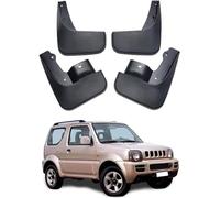 DuanRQ Kotflügel Schmutzfänger für Suzuki Jimny 2005-2018 Spritzschutz, Allwetter Ohne Bohren Vorder Hinterrad Protective Fender Schutzblech