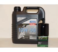 Ducati 939 Hyperstrada Bj: 16-17, 4Ltr. LIQUI MOLY 10W50,Öl- u. Ölfilter