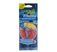 California Car Scents Scents CSPALCAR1 Palm Tree Lufterfrischer-Newport New Car-1 Stück