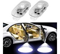 Duleutgnu 2 Stück Autotür Logo LED Türbeleuchtung KFZ Willkommen Türen Einstiegsbeleuchtung Projektor Lichter 3D Ultra Heller Kompatibel mit mercedes benz EQE Glaslinse