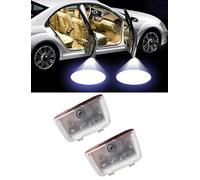Duleutgnu 2 Stück Einstiegsbeleuchtung Türbeleuchtung Autotür Logo Türen Projektion Einstiegsleuchte Willkommen Dekorative Geist Lampe 3D Emblem Glaslinse(C)
