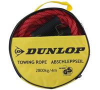 Dunlop Automotive Abschleppseil - Max 2800 Kg - 4 Meter lang - Rot, Tow Rope 2800 kg 4 Meter, 2800kg