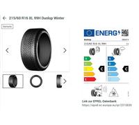 Dunlop WINTER 215/60 R16 99 H, Winterreifen
