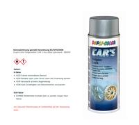 European Aerosols Felgensilber CARŽs Alu silber glänzend 400 ml Spraydose DUPLI-COLOR, Menge 6 Stk (6,64 € pro 1 Stück)