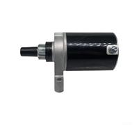 Durashmall Anlasser für Tecumseh 36914 37425 Lester 5747 STC0023 12 Volt Gegen Rechtslauf 10 Zähne Ritzel Getriebe schwarz Ersatzteil für Rasenmäher Kleinmotor Equi
