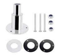 Durch Rumpf Auspuff Hautanpassung, Edelstahl Thru Hull Auspuff, Schiffsauspuff Rohrauspuff Schiffshardware Zubehör, Dieselheizung Standheizung Auspuffrohr für 24mm Abgasschlauch Boot Auto LKW Gerade