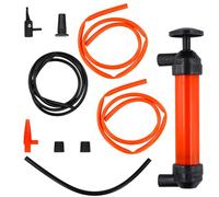 Duronge Handpumpe Wasser, Absaugpumpe Benzinpumpe Saugpumpe Umfüllpumpe Schläuchen Set, Siphonpumpe, Manuelle Pumpe mit 3 Schläuchen für Benzin Diesel, Luftpumpe Aufsätze