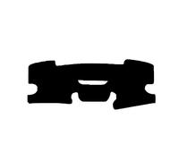 DYBANP Auto Armaturenbrett Abdeckmatte, Für Toyota IST 2001-2005, Auto LHD/RHD Armaturenbrett Abdeckung