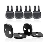 DYBANP Autotürschlossabdeckung, Für Nissan X-Trail Sunny/TIIDA, Autotürschloss Dekorationsabdeckung Zubehör