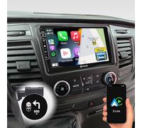 DYNAVIN Android Autoradio Navi für Ford Transit ab 2019: 9 Zoll OEM Radio mit Wireless Carplay und Android Auto | Head-up Display | Inkl. DAB+; D9-TS Plus Flex - C