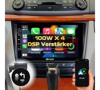 DYNAVIN Android Autoradio Navi für Mercedes E-Klasse W211 CLS C219; 9 Zoll OEM Radio mit Wireless Carplay und Android Auto | Head-up Display | Inkl. DAB+; D9-W211 Premium Flex