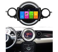 Dynavsal Android Autoradio mit GPS-Navigation,WiFi, Phone Mirrorlink, FM-RDS-Radio, Carplay,Stereo Audio Auto Radio Ersatz für BMW Mini Cooper Clubmann Coupe R55 R56 R57 R58 R59 R60 R61 2007-2014