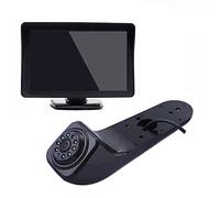 Dynavsal HD Nachtsicht Kamera + 4.3 Zoll LCD Monitor, Auto Dritte Dach Top Mount Bremsleuchte Transporter Rückfahrkamera Ersatz für VW Crafter 2017 Man TGE ab 2017/Kasten 2006 2014
