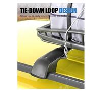 DZSJUNCHENSM Dachgepäckträger Robuste Abschließbare Dachträger-Querstangen Aus Aluminium Für Kia Für Carnival 2022-2026 Schwarze Kanu-Gepäck-Frachtstangen