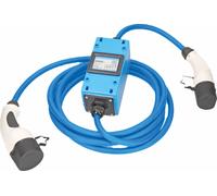 e-Auto Ladekabel 5m mit Stromzähler Mode 3 Typ 2 3-phasig 11kW IP44