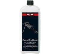 E-COLL Druckluftöl (Bohrhammeröl) silikonfrei, sprühfähig 1 Liter Flasche (Schmieröl)