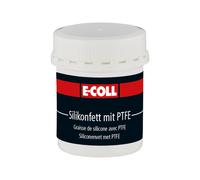 E-COLL Silikonfett mit PTFE 80g Dose, farblos
