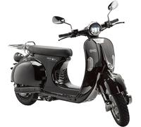 E-Motorroller EMCO "NOVA 3000", schwarz (schwarz, schwarz), Elektromotorroller, 45 km/h, B:77,5cm H:108cm L:188,5cm (75614019-0) schwarz, schwarz