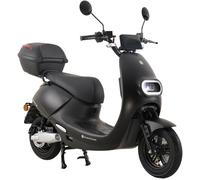E-Motorroller GREENSTREET "SEED2 2000W 45 km/h schwarz inkl. Topcase", schwarz, schwarz, Elektromotorroller, mit Topcase, 45 km/h, B:77cm H:109cm L:174cm (91025418-0) schwarz, schwarz