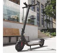 E-Scooter mit Straßenzulassung Elektro Scooter ABE Aluminium Elektroroller Faltbar Roller EScooter eKFV Zulassung Führerscheinfrei (schwarz)