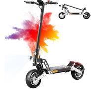 E Scooter mit Straßenzulassungs, Reichweite bis zu 45-55 km, 48 V13 Ah Maximale Belastung 150KG Offroad-Reifen 10 Zoll Faltbarer tragbarer Elektroroller-TODIMART G2(2025 ABE Neu)