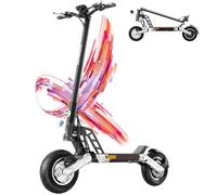 E Scooter mit Straßenzulassungs, Reichweite bis zu 60-65 km, Maximale Belastung 150KG Offroad-Reifen 10 Zoll Faltbarer tragbarer Elektroroller-TODIMART G2(2025 ABE Neu)