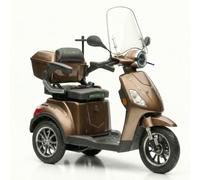 E-Seniorenmobil Denia, Lithium-Akku, 3-Rad, 1000 Watt, Braun