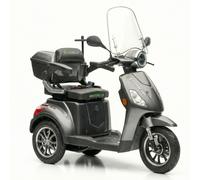 E-Seniorenmobil Denia, Lithium-Akku, 3-Rad, 1000 Watt, Grau