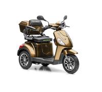 E-Seniorenmobil J1000, Lithium-Akku, 3-Rad, 1000 Watt, Braun