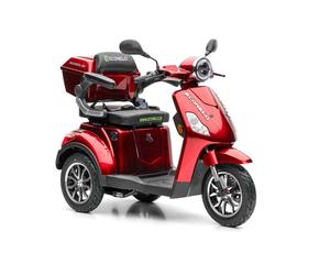 E-Seniorenmobil J1000, Lithium-Akku, 3-Rad, 1000 Watt, Braun