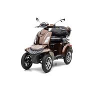 E-Seniorenmobil MAXXI 4.0 - Lithium Akku - 1000W - 25 km/h - BRAUN | Hinterradantrieb, 25 km/h, 60-V-Akku, straßenzugelassen