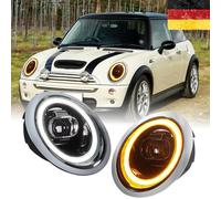 E-Zulassung LED Scheinwerfer Tagfahrlicht für Mini Cooper R50 R52 R53 2001-2007