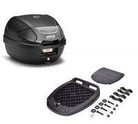 E300NT2B GIVI Bauletto 30LT Monolock Schwarz Geprägte Schließen Micro 2