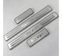 EAGLEG Auto Edelstahl Einstiegsleisten Für Fo-rd Kuga 2013-2022 Tuning Zubehör 4 STÜCKE Auto Scuff Plate Türschwelle Sill Aufkleber,Silver