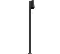 Easee 90322 BasePR 80x80 1-Way Stele zum Anbringen einer Easee Box, schwarz