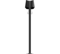 Easee 90323 BasePR 80x80 2-Way Stele zum Anbringen von 2 Easee Boxen, schwarz