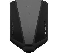 Easee Charge Max Wallbox (bis 22 kW) mit Ladesteckdose (Farbe: schwarz)