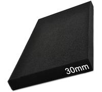 Easyboost Luftfilterschaum Luftfiltereinsatz 28x15cm Dicke 30mm Universell zum Zuschneiden für Scooter Motorrad Quad Rasenmäher Motorsense Motorhacke Kettensäge für Vergaser Luftfilterkasten
