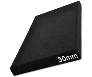 Easyboost Luftfilterschaum Luftfiltereinsatz 28x15cm Dicke 30mm Universell zum Zuschneiden für Scooter Motorrad Quad Rasenmäher Motorsense Motorhacke Kettensäge für Vergaser Luftfilterkasten