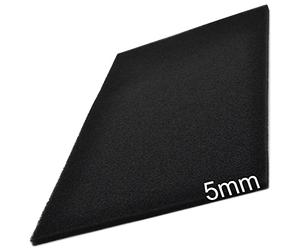 Easyboost Luftfilterschaum Luftfiltereinsatz 28x15cm Dicke 5mm Universell zum Zuschneiden für Scooter Motorrad Quad Rasenmäher Motorsense Motorhacke Kettensäge für Vergaser Luftfilterkasten