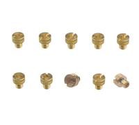 EasyByMall 10er-Pack Vergaser-Hauptdüsen für Mikuni HSR42 HSR45 HSR48, Metalldüsen Größen #165-#210