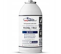 EasyKlima R134a Kältemittel mit UV Dye - Ersatz für R134a / R12 - Auto Klimaanlage Nachfüllen - Klimaanlage Wartung