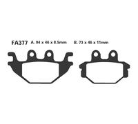 EBC Bremssattel Pärchen R Für Kymco KXR / MXU 250 Vorn FA377R