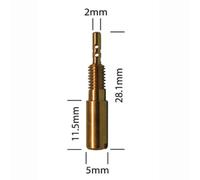 EBC Leerlaufdüse Größe 37.5 für Mikuni Vergaser M4x0.70