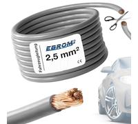 EBROM FahrzeugLeitung KFZ Leitung -grau- Querschnitt 2,5 mm² - Meterware