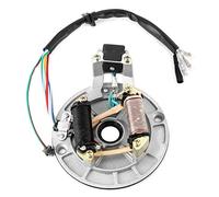 EBTOOLS Für Dirt 125 Zündung für 125cc Go 2017 Stator-Flachstatorspule, Magnet-Zündspulenrotor, Statorplatte Jh70, Zündung, rekonstruiert, Verkabelungs-Set CDI Bobin