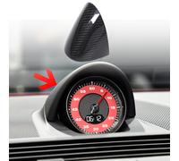 Echt Carbon Armaturenbrett Uhr Abdeckung Für Porsche Panamera 971 2017-23 DE