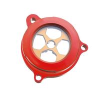 ECKBRJA Für Y&amaha Für Raptor 700 2006-2022 Für Raptor 700R 2009 2011-2022 YFM 700 700R ATV-Teile Motorölfilter Klare Abdeckkappe Schutz Motorrad-Tankdeckel(Rot)