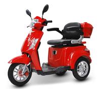 ECO ENGEL 500 Rot, 25 km/h, 1000 Watt, Elektromobil, Seniorenmobil, E Trike