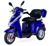 ECO ENGEL 501 Blau mit 30 Ah Li-Io Akku, Senioren Roller, 25 km/h, Elektromobil